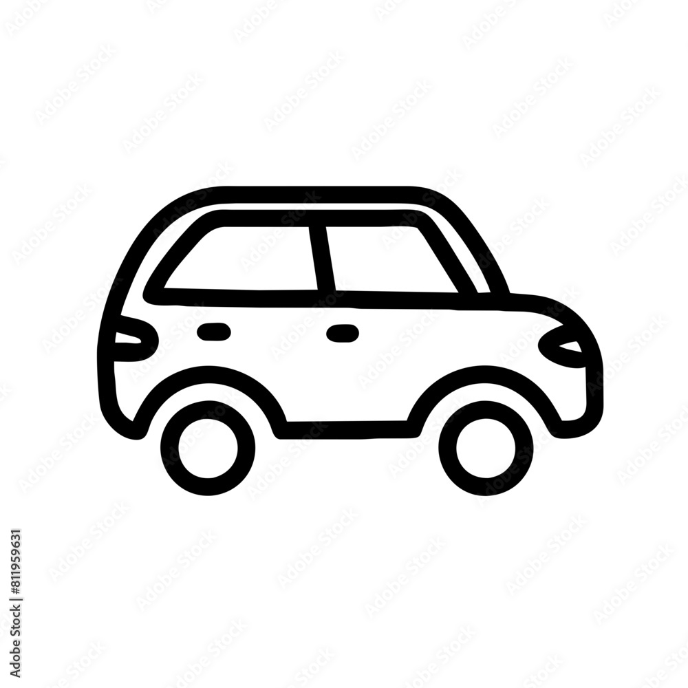 Car Outline Icon