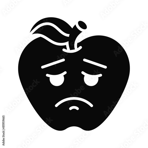 Get your hands on perfectly designed sad emoji icon, customizable vector