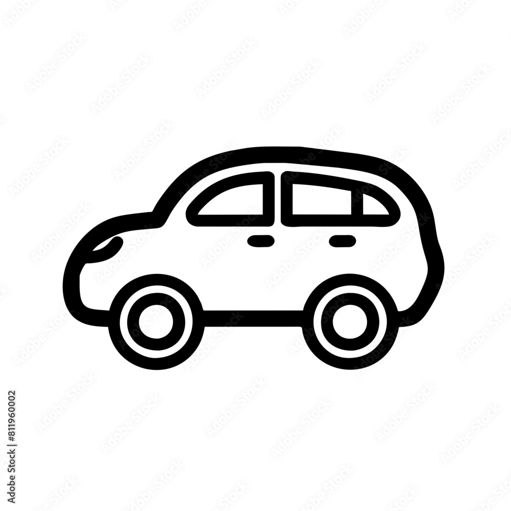 Outline Car Icon Outline Car Icon