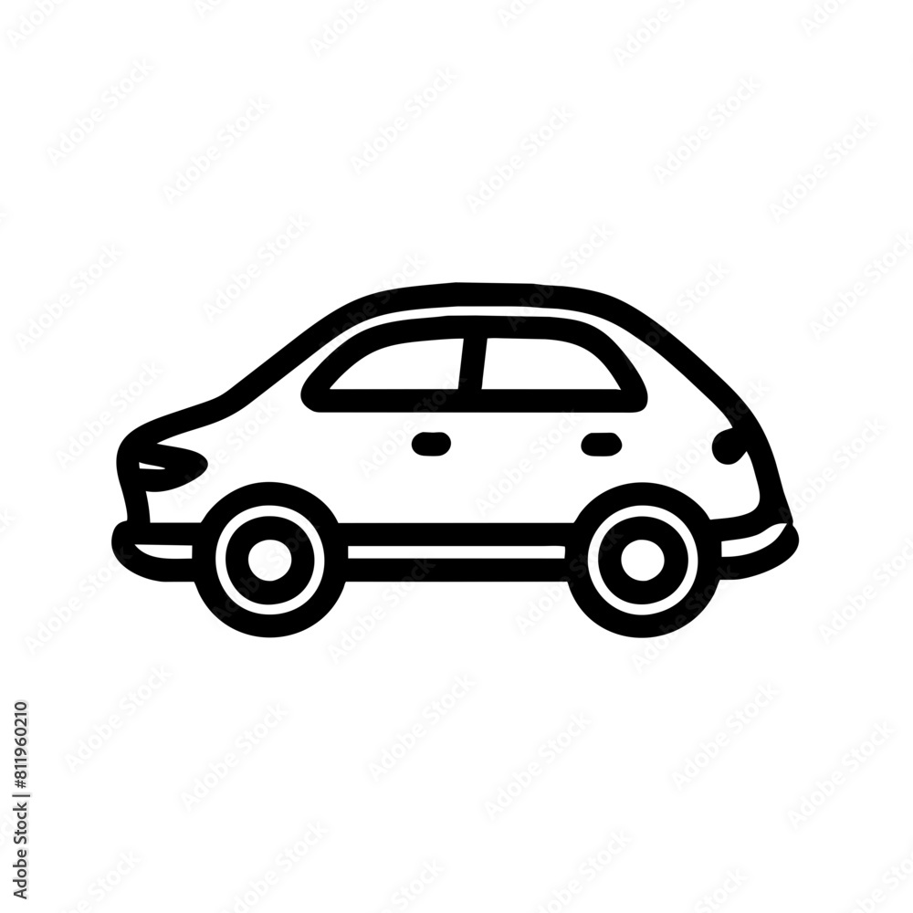 Outline Car Icon Outline Car Icon