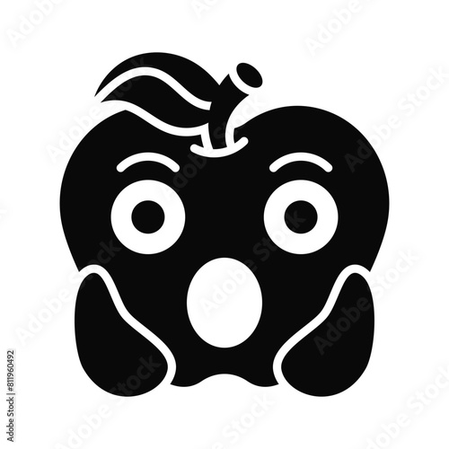 Oh My God expression emoji vector design, editable vector