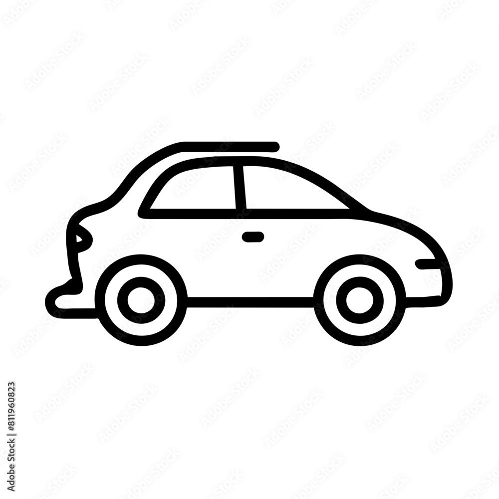 Car Outline Icon Car Outline Icon