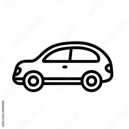 Car Outline Icon