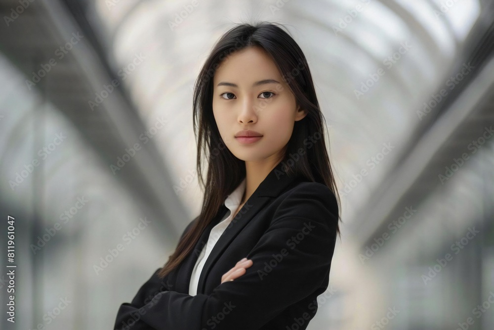 Mastering Business Presentations: A Young Asian Woman's Powerful Presence Mastering Business Presentations: A Young Asian Woman's Powerful Presence
