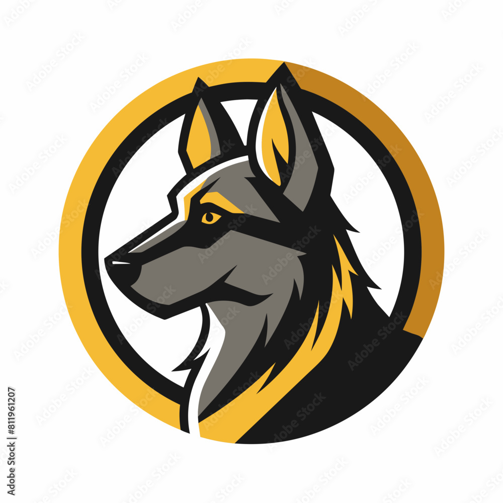 create-a-minimal-logo-using-german-shepard