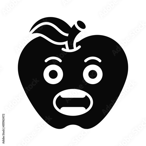 Oh My God expression emoji vector design, editable vector