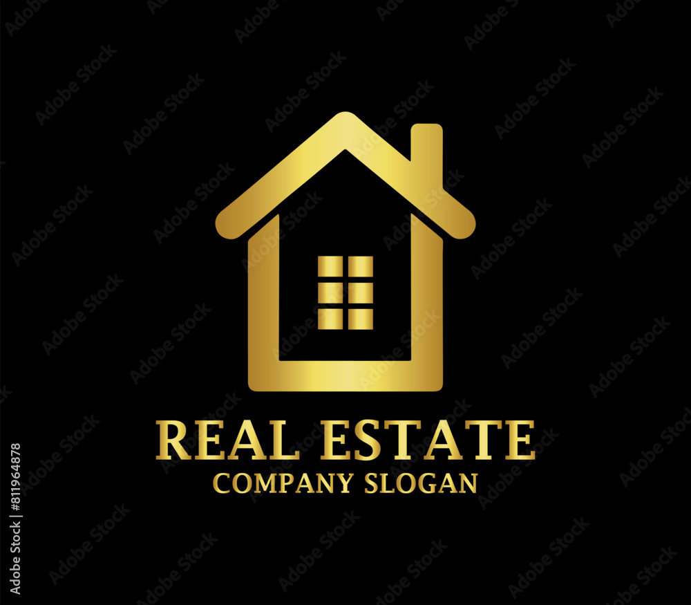 Luxury Real Estate Logo Design Vector Template
Luxury Real Estate Logo Design Vector Template