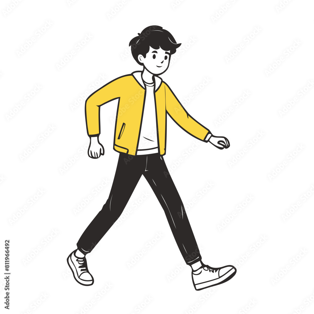 Vector illustration of a cute Character for kids books Vector illustration of a cute Character for kids books