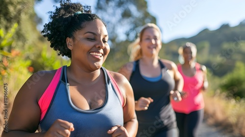 Active women enjoying outdo...