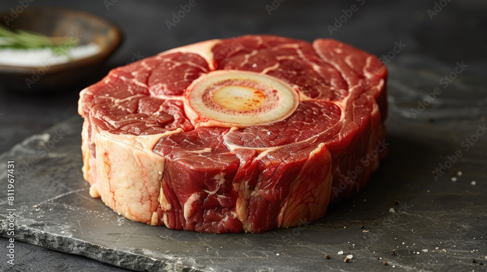 Raw Meat on a Cutting Board Raw Meat on a Cutting Board