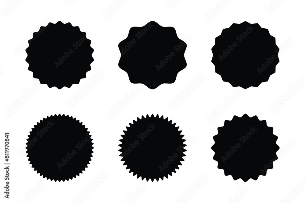 Emblem & Badge Logos Shape Pictogram Symbol Visual Illustration Set. Emblem & Badge Logos Shape Pictogram Symbol Visual Illustration Set.