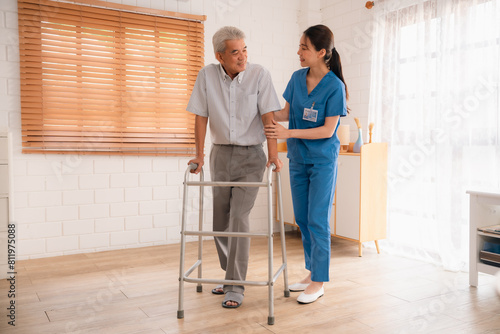 Senior Man Receives Medical...