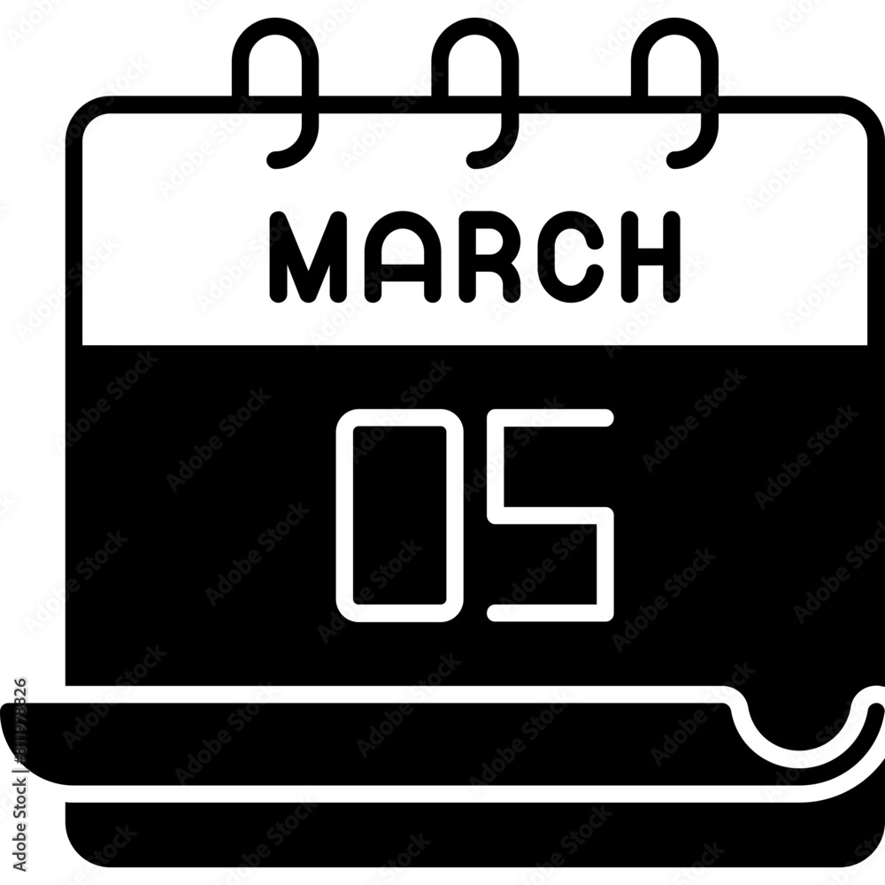 March 5 Icon