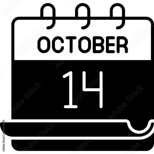 October 14 Icon