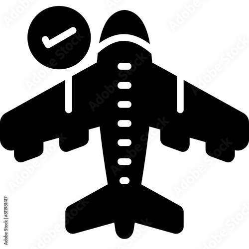 Flight On Time Icon
