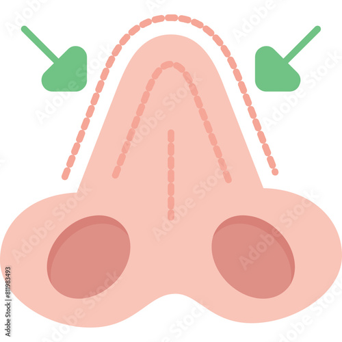 Nose Augmentation Icon