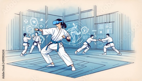 Learn and refine Aikido techniques using VR to understand the art of peaceful resolution in combat.