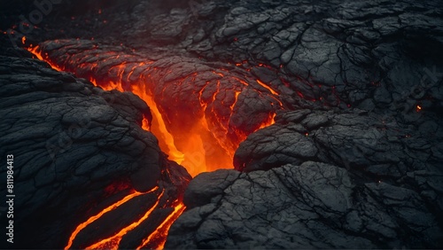 Volcanic landscape 