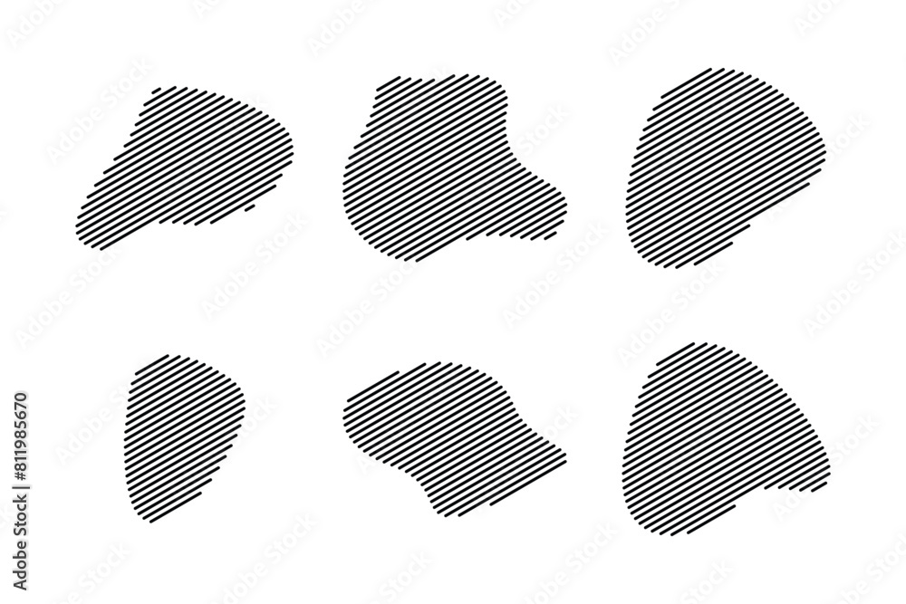 Blobs Abstract Fluid Shape Stripe lines Set Abstract Black Shapes Liquid Shape Elements Random Outline Fluid Shapes. Blobs Abstract Fluid Shape Stripe lines Set Abstract Black Shapes Liquid Shape Elements Random Outline Fluid Shapes.