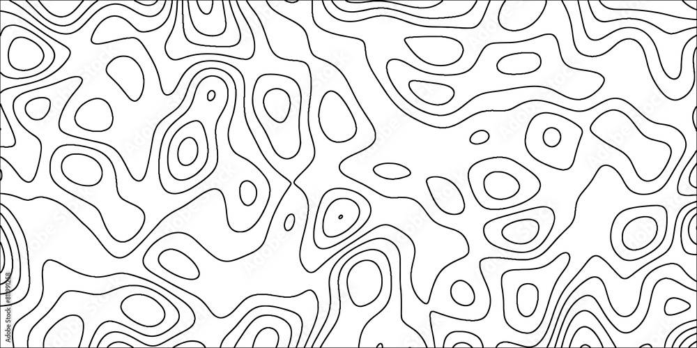 Abstract wavy line 3d paper cut white Topographic canyon geometric map relief texture. Black and white wavy topography map background. Topographic map wave line background. Abstract wavy line 3d paper cut white Topographic canyon geometric map relief texture. Black and white wavy topography map background. Topographic map wave line background.