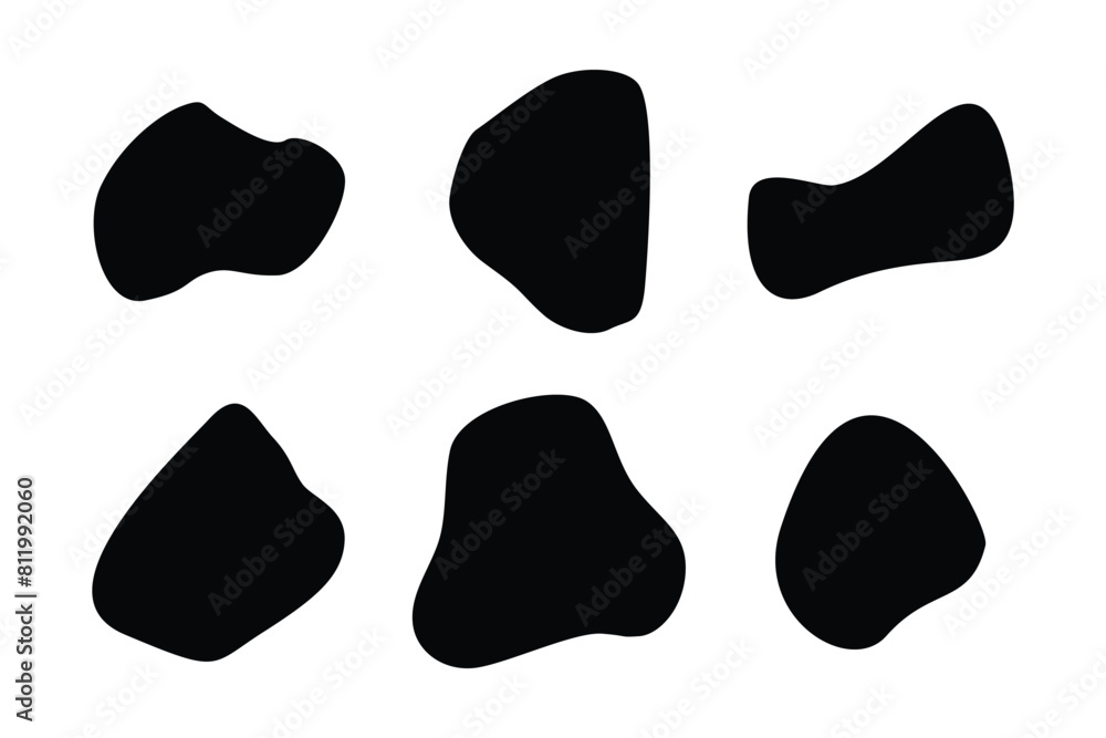Blobs Abstract Fluid Shape set Abstract black shapes Liquid shape elements Random outline fluid shapes. Blobs Abstract Fluid Shape set Abstract black shapes Liquid shape elements Random outline fluid shapes.