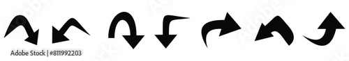 Arrow icons, pointing up, down, left and right icon.