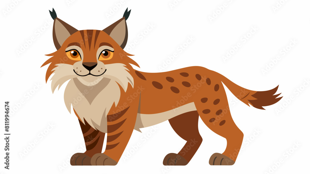 Obraz premium lynx and svg file