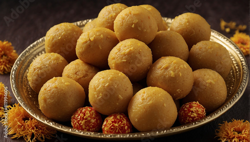 besan laddu with new look