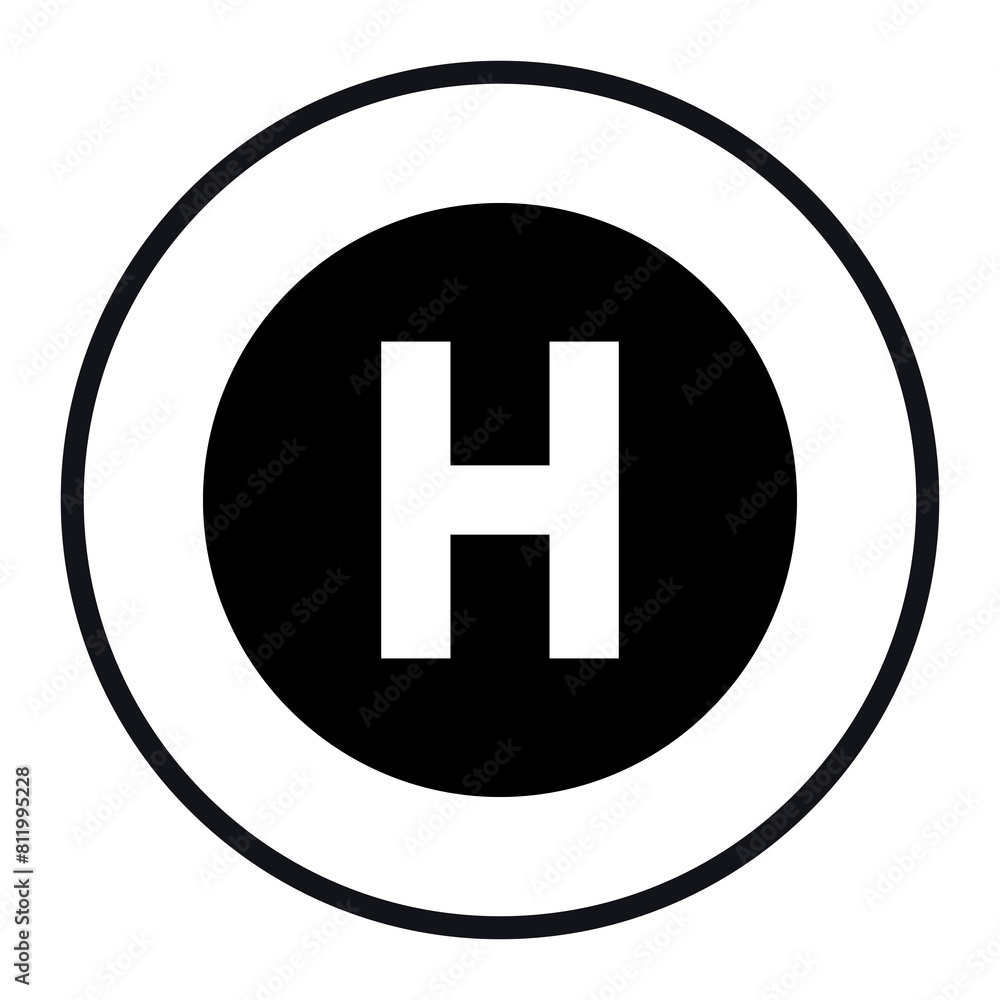H for hospital icon png 