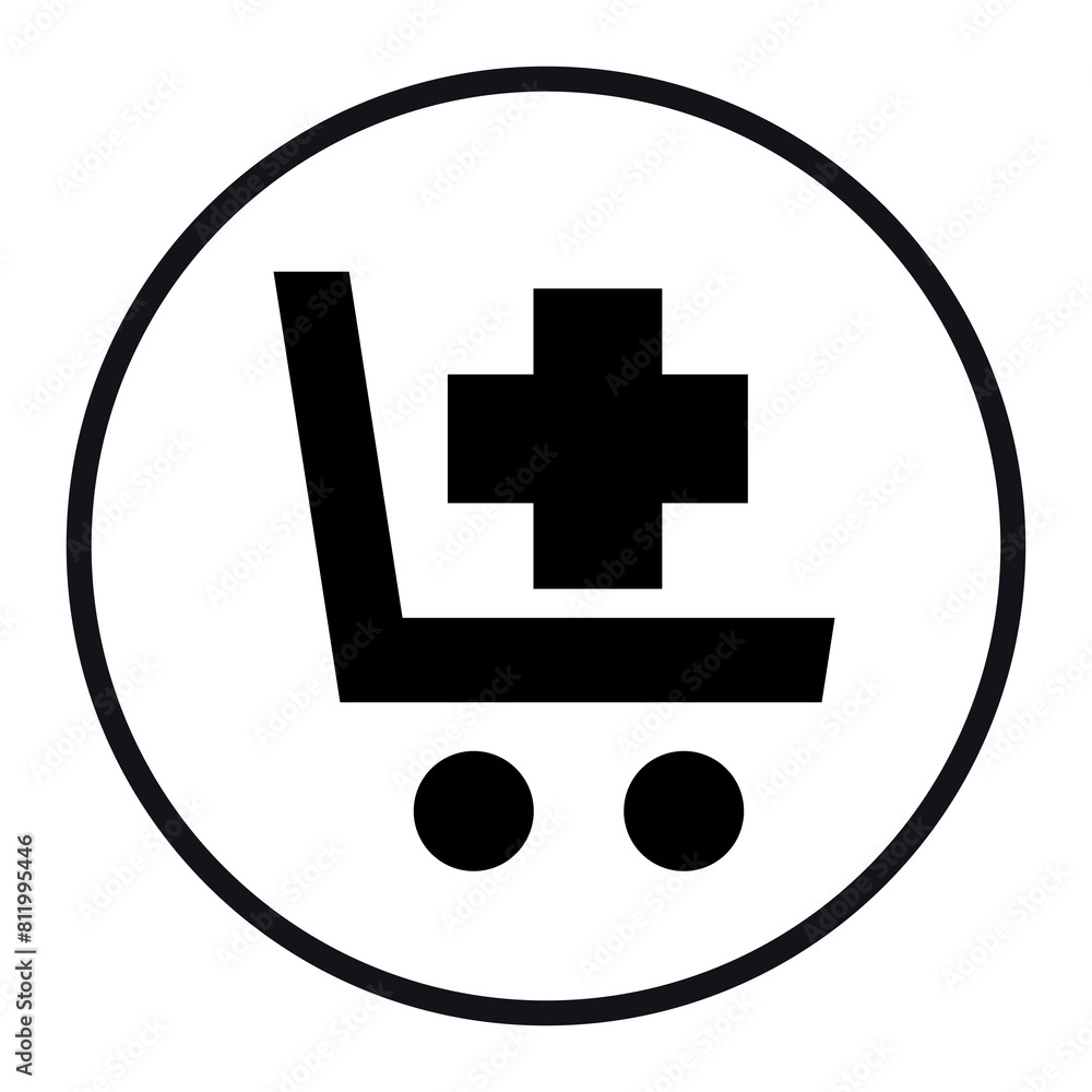 Fototapeta premium plus medical icon