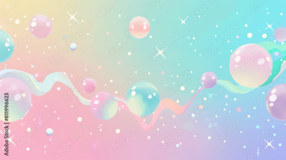Whimsical Pastel Background for Presentations Generative AI Whimsical Pastel Background for Presentations Generative AI