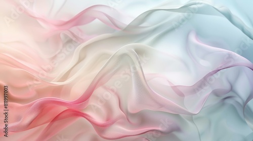 Soft Pastel Background for Web Design Generative AI