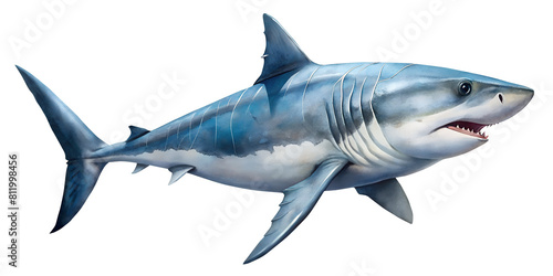 shark on transparent background