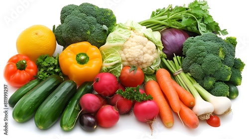 "Fresh and Colorful: Vibrant Vegetable Medley on Display - A Feast for the Eyes and the Palate!"