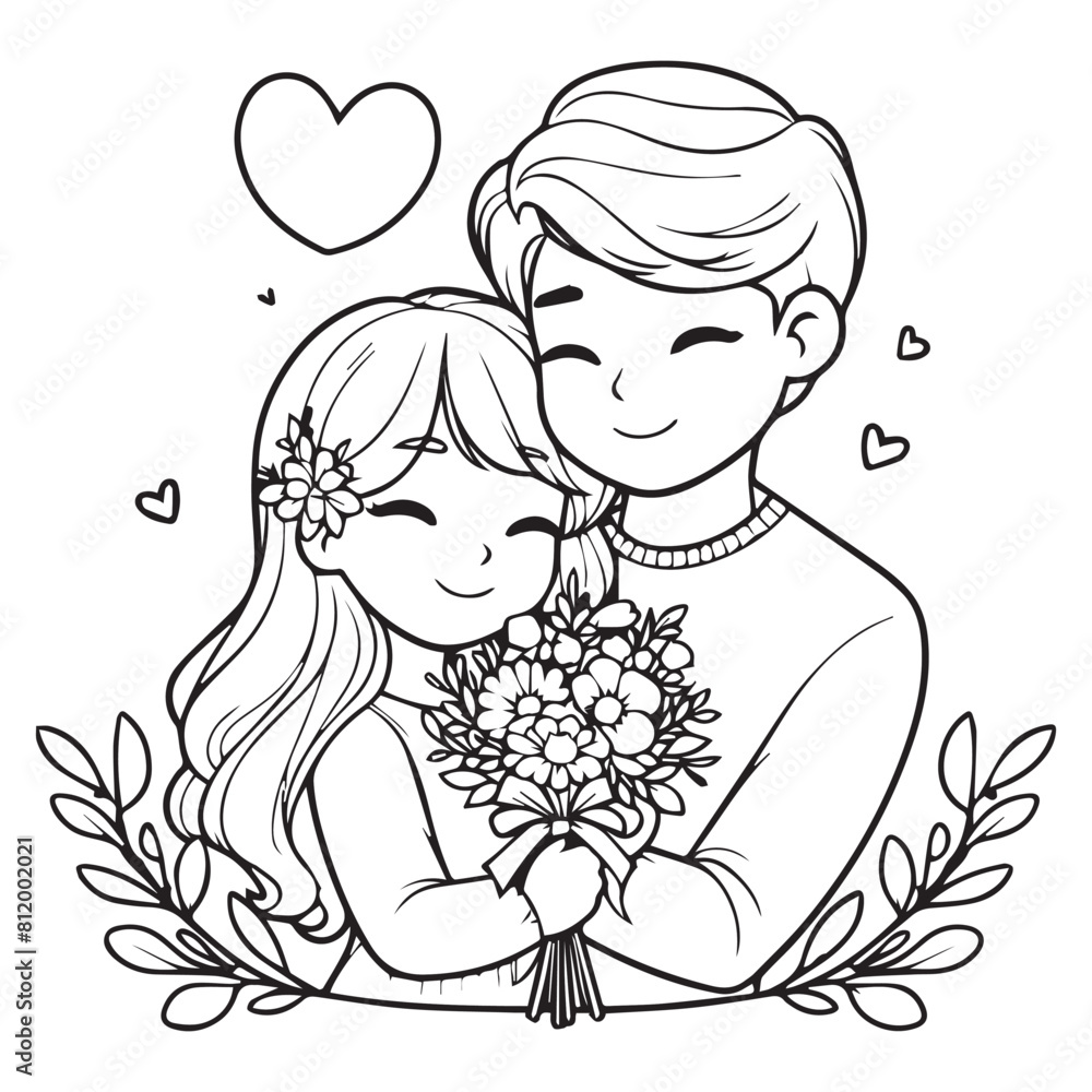 Love tenderness romantic feelings concept. Young loving smiling couple boy and girl standing hugging embracing each other feeling in love Love tenderness romantic feelings concept. Young loving smiling couple boy and girl standing hugging embracing each other feeling in love
