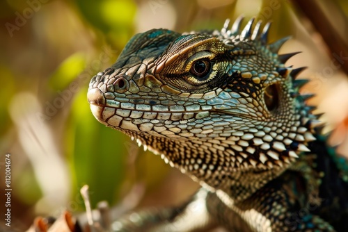 lizard face, Beautiful wildlife of creation, lizard, Ai generated © Tanu