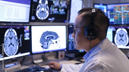 Analyzing brain tomography in the ICU photo