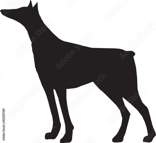 Dogs Silhouettes. walk, training, men, human, exhibition, owner, figure, display, groups, contour, people, lifestyle, outdoors, leash, fun, sitting, friendly, dachshund, domestic, character, illustrat