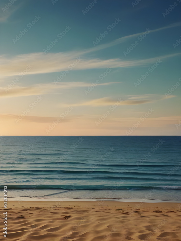 Obraz premium background template in summer-themed