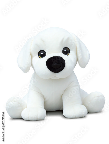 dog plush doll stuffed toy isolated transparent background png .png