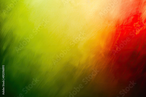 
background gradient in the colours of rastafarian flag, red green yellow