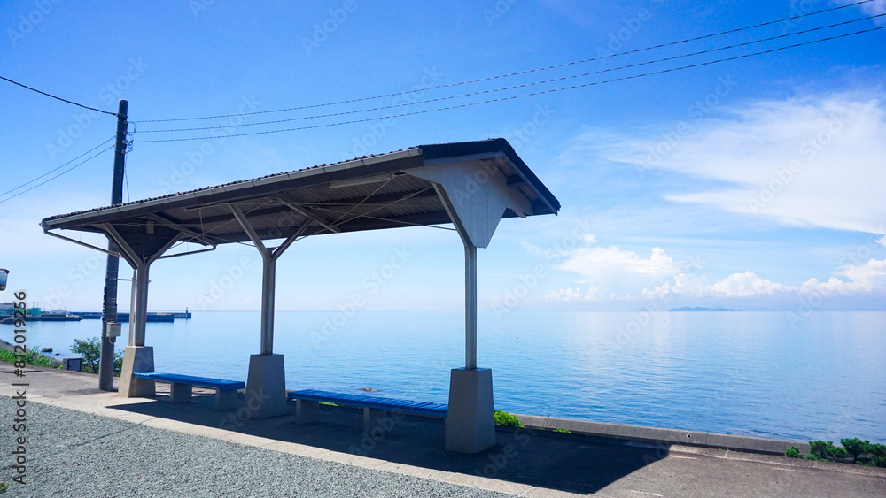 愛媛県伊予市の下灘駅