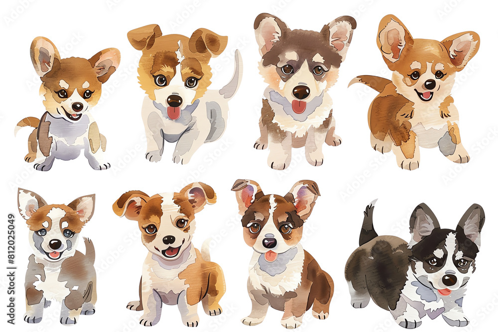 group of puppies group of puppies