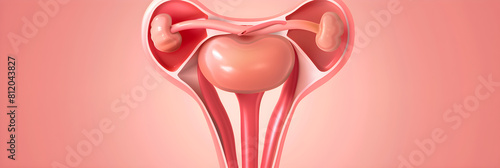Anatomical Illustration and Symptom Overview: Uterine Fibroids Condition photo