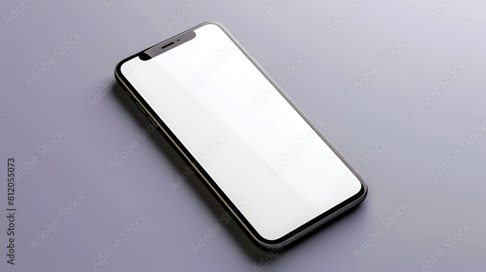 White and black cell phone with blank screen on white surface ,Smartphone on Pristine White Surface ,Isolated smartphone with blank screen on white background White and black cell phone with blank screen on white surface ,Smartphone on Pristine White Surface ,Isolated smartphone with blank screen on white background