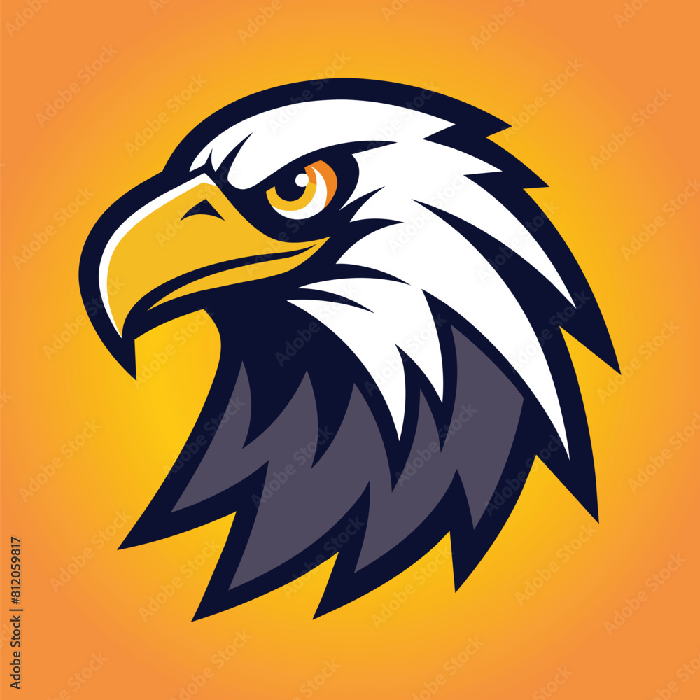 Eagle mascot logo eagle vector illustration Eagle mascot logo eagle vector illustration