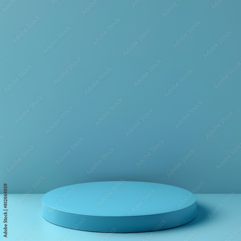Simple Blue Background for Web Design Generative AI Simple Blue Background for Web Design Generative AI