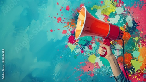 Make some noise! Share your thoughts and ideas with the world. Don't be afraid to let your voice be heard.