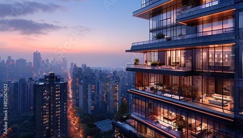 Capture the intricate structural design of a towering skyscraper, showcasing its grandeur against the urban skyline.