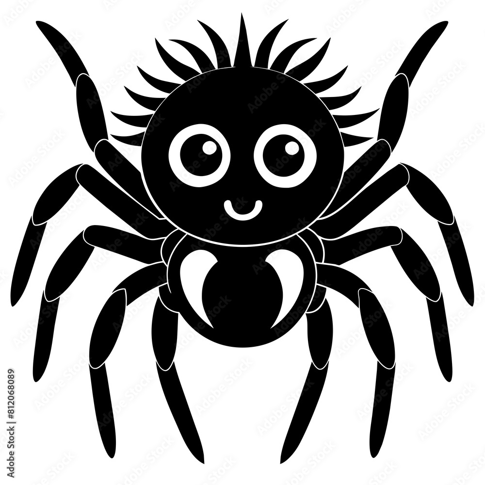 cute spider vector illustration cute spider vector illustration